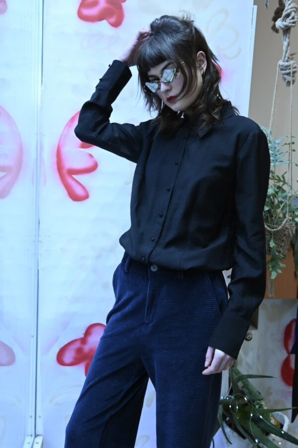 The boyfriend silk shirt - Image 3